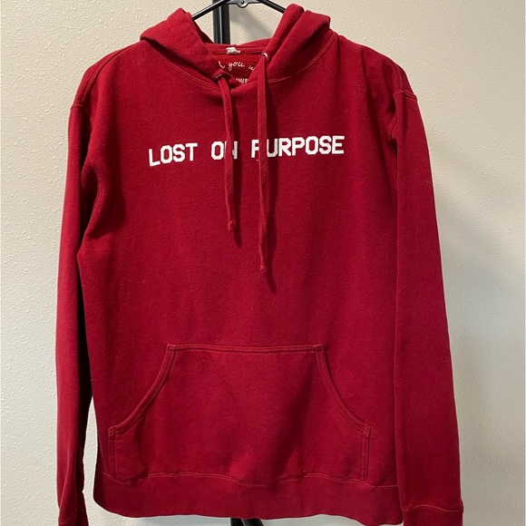 Wish You Were Northwest Lost On Purpose Hoodie - Size Medium - Picture 1 of 6